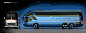 MAN - Neoplan Bus sketches & renderings : Just another interpretation of a Neoplan. The main goal was to spend more time with the 3d Software. More renderings soon..