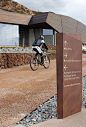 wayfinding signs help your visitor figure out where to go | Natural History Museum of Utah wayfinding: 