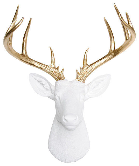 Wall Mount Faux Stag...
