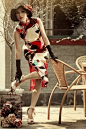 民国范中式旗袍创意设计 | 中国元素网