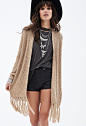 Fringed Open-Knit Sweater $29.90