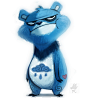 Daily Paint #663. Carebears by Cryptid-Creations on deviantART