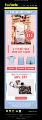 Factorie - Any top + short = $30