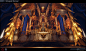 Winged Throne, Anton Cheykin : Here are some shots of the entry for Allegorithmic's contest "THE THRONE ROOM"  that we did together with Desmera (Ekaterina Stoycheva)

http://www.polycount.com/2015/01/14/the-throne-room/
I bet those who saw it b