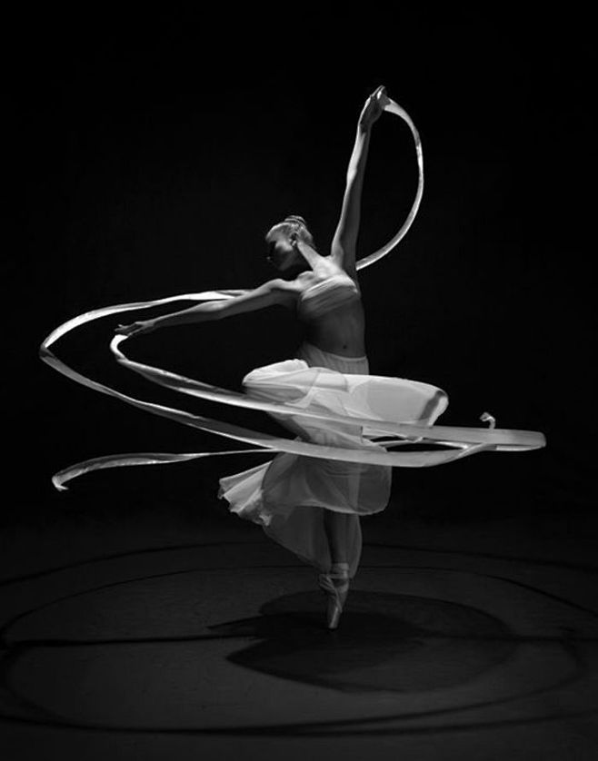 芭蕾-黑白摄影