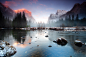 Photograph Breaking Storm in Yosemite National Park 