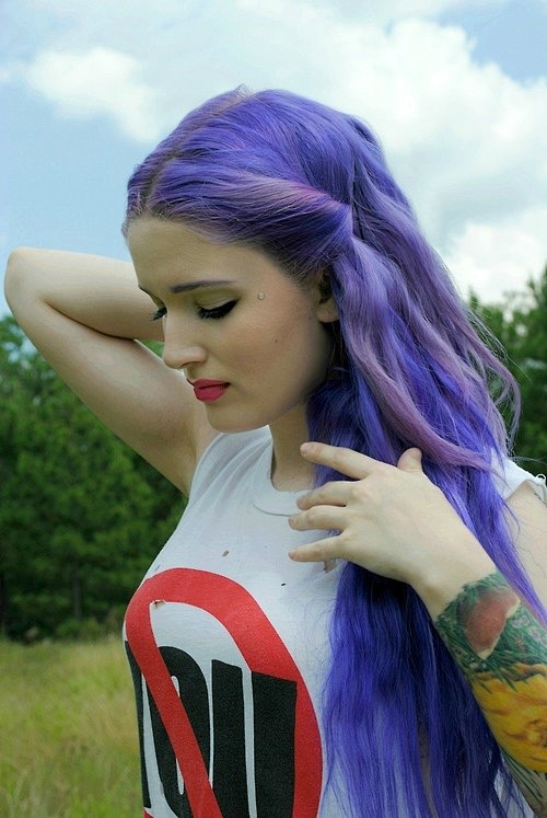 Purple Hair