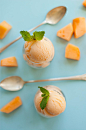 Cantaloupe Melon Sorbet | The Kitchen McCabe