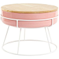 Scott Jones Design Tabla Coffee Table Pink/ash By