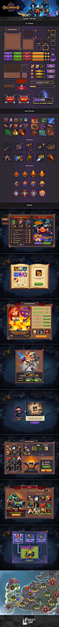 Dungeon Brawlers : UI development for the game "Dungeon Brawlers' for Rocket Jump LLC. 2015-2016.