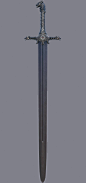 Oathkeeper, the sword of Brienne of Tarth, Vadim Soltus : -----------<br/>Please, click on "Full image".<br/>------------<br/>Winter came yet, why not to do another replica and fan art model based on something...winter? So, &am