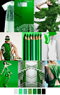 S/S 2017 pattern & colors trends: GREEN MACHINE