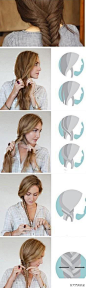 【DIY你的头发丝】九款简单的编发教程，偶尔换个发型换换心情！
