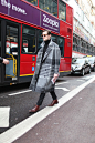 London Men&#;39s Fashion Week street style.