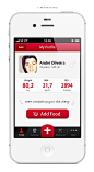 My Diet Diary - iPhone App Design Concept on App Design Served