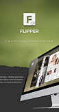 Flipper - digital publications platform on Web Design Served
