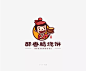 LOGO-酥香脆烧饼-小吃行业品牌-卡通人像构成