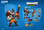 Bombastic Brothers: Character Art, Yuka Soemy : Characters, illustrations and some icons I've made for Bombastic Brothers! <br/>Check out the game: <a class="text-meta meta-link" rel="nofollow" href="<a class="tex
