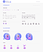Eggplore UI Style Guide - Elegant and clean template from tmrw. team.