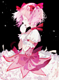 Tags: Anime, Pixiv Id 6092815, Mahou Shoujo Madoka☆Magica, Kaname Madoka, Petticoats, Ribbon Choker, Sad