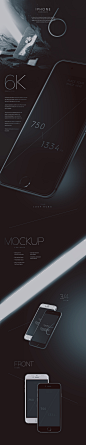 iPhone 6 PSD Mockups : iPhone 6 is the greatest phone in the world. 