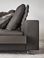 Halbinsel-Sofas: Sofakombination White von Minotti