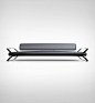 "Airport Sofa" (2007) by charlie nghiem, via Behance