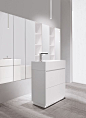 Severely minimalist bathroom style,CASABATH - HiTech 2 Collection