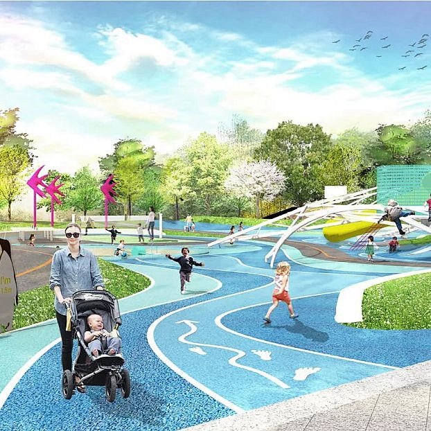 ACOM新作--海绵城市--集儿童公园、...