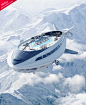 在1000米高的空中飞艇上游泳？这并不是梦。2030年，一艘装置游泳池的巨型飞艇，将成为休闲爱好者们新的追随。 - 蜜豆