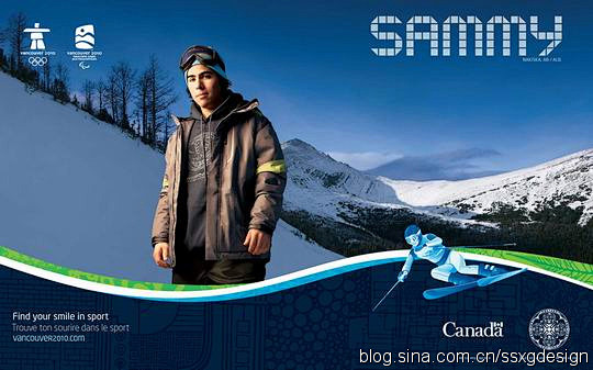 2010年温哥华冬奥会系列海报