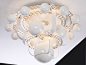 Halogen metal ceiling lamp ROYAL BB | Ceiling lamp - Quasar