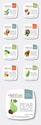 The Kid and the Kale Packaging, Baby Food, Toddler Food, Fresh Puree, Fresh Patties, Fresh Textures, Organic, Free Range, All Natural | Torie Partridge: Cherry Blossom Creative