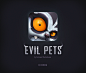 Evil Pets on Behance #图标#