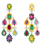 Cher Dior Exquise sapphire earrings.