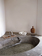 Concrete tub: