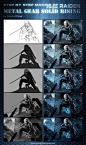 Step by step of Raiden by AdmiraWijaya on deviantART