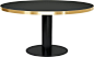 GUBI TABLE 2.0 Round table: 