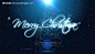 圣诞节电子贺卡AE模板素材下载英文圣诞贺卡AE片头片尾圣诞英文祝福语 