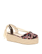 【英国代购】正品ASOS VOODOO Flatform Espadrilles