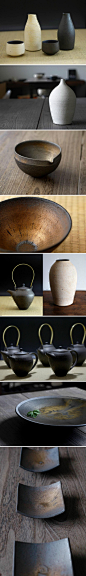 Shinobu Hashimoto，1969年出生于日本东京，在北海道创立自己的陶瓷工作室Tenstone studio.主要工作是要创造适合我们的现代生活方式的陶瓷，保持设计简单，只有少数装饰，忠于原有的质地和形状。B162