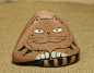 宫崎骏| + 超强动漫电台 + |: 一组很可爱的石头手绘，啧啧。好想要啊。~_Babysbreath