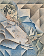 西班牙立体派（Cubism）艺术家胡安·格里斯 （Juan Gris，1887-1927）