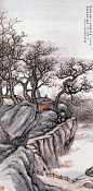 近现代画家金城(1878-1926)先生的山水画