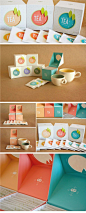 Colorful tea #packaging: 