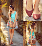 Flávia Desgranges van der Linden - Iloveflats Flats, Romwe Dress - Sweetie Pie