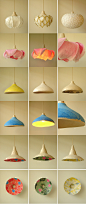 纸质自然灯具设计 | 视觉中国
照明设计家村松さちえ（Sachie Muramatsu），用和纸作为素材制灯，来展现自然的风景。