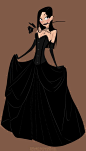 Black Dress by ~Blithegirl on deviantARTa