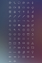 iOS7-Inspired-Line-Icons