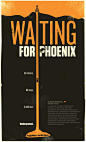 海报设计作品：《Waiting for Phoenix》